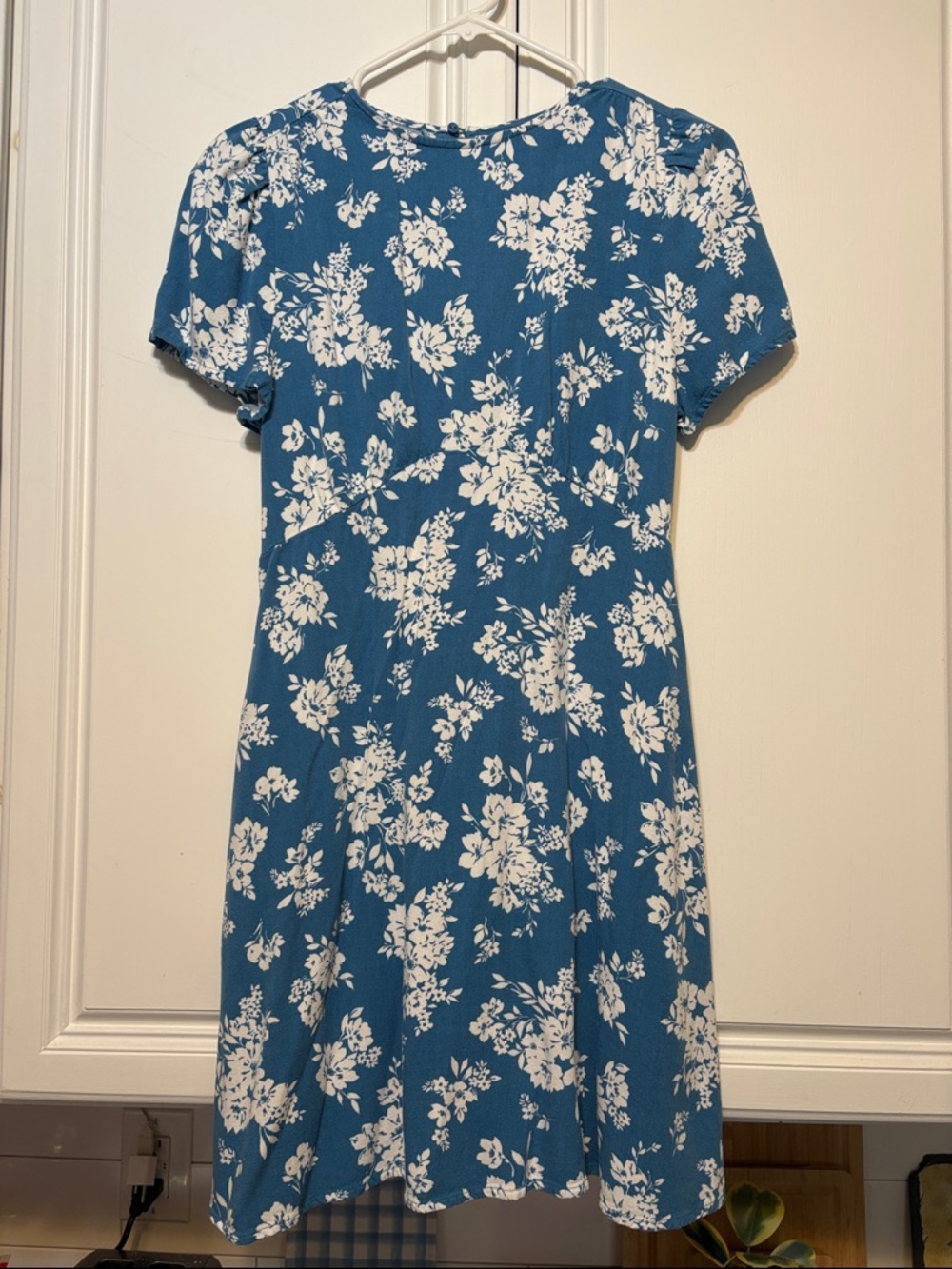 Old Navy Blue Floral Short Dress
